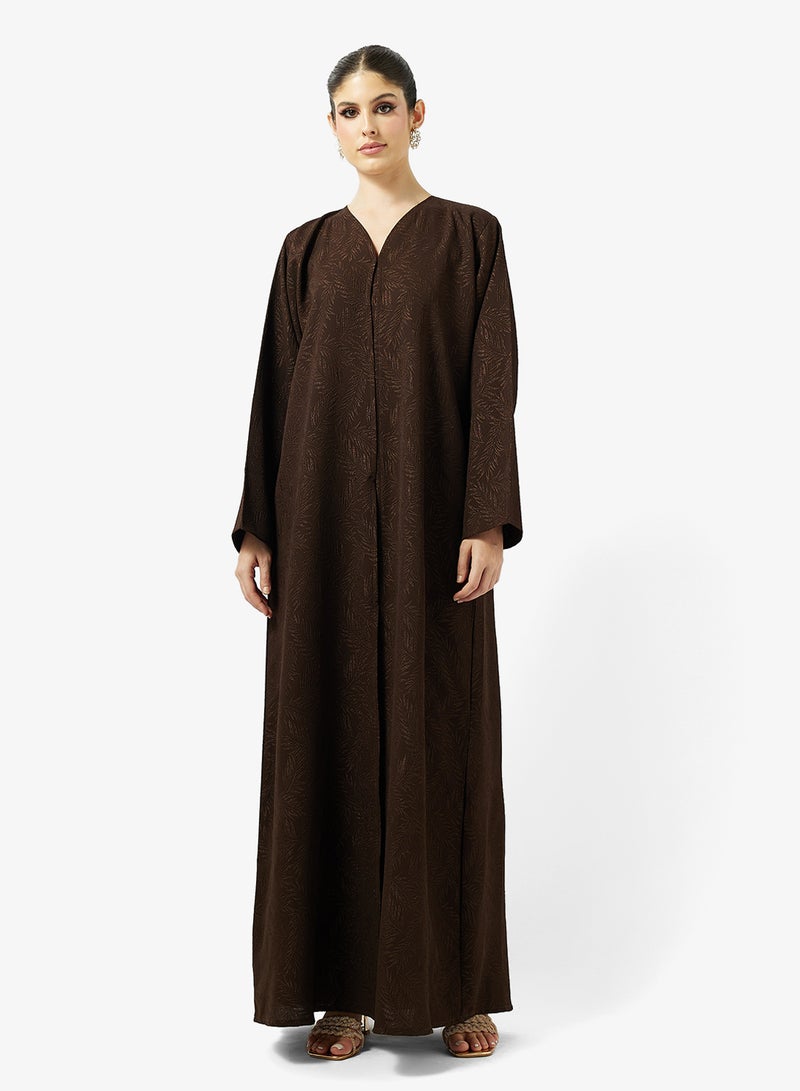 Khizana Printed Abaya & Sheila - Image 5